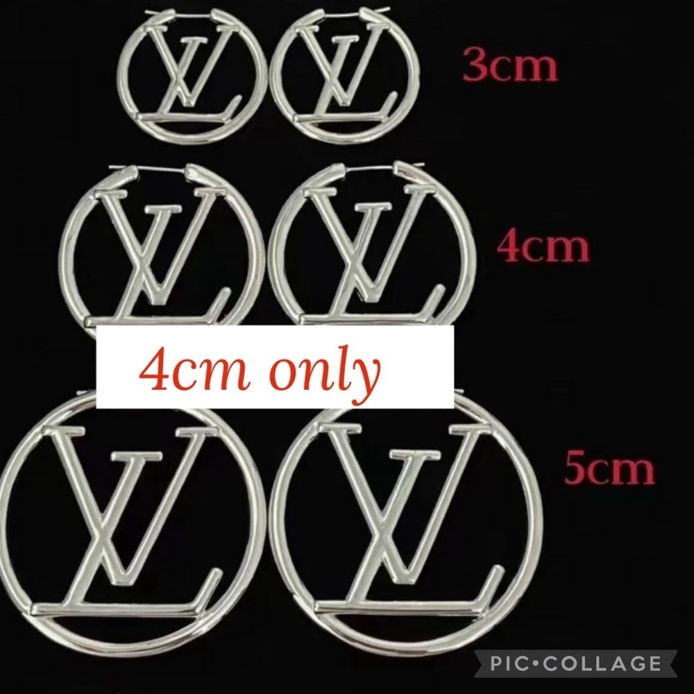 Earrings…Earrings..Silver LV -4cm